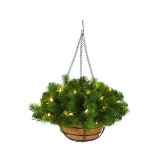 Home Decorators Collection 20 in. Downswept Douglas Fir Hanging Basket 9316800610