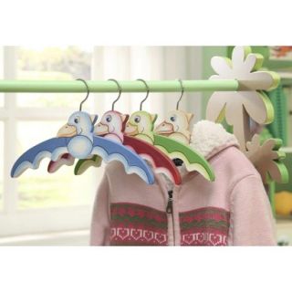 Teamson Kids   Dinosaur Kingdom Set of 4 Hangers