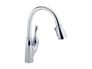 DELTA 989 DST Allora Single Handle Pull Down Kitchen Faucet Chrome  Kitchen Faucet 