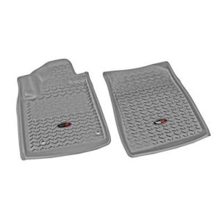 Rugged Ridge Floor Liner Front Pair Gray 2012 2013 Toyota Tundra and Sequoia 84904.21