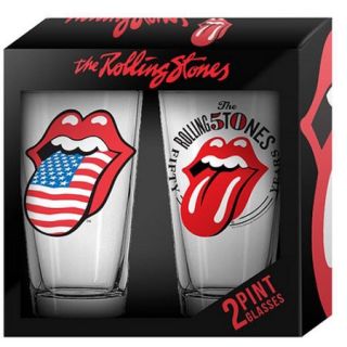 The Rolling Stones Pint Glass Set