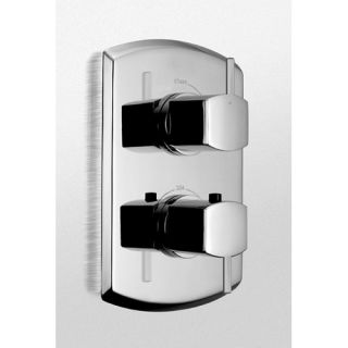 Soiree Lever Type SMA Valve Trim with Volume Control in Polished