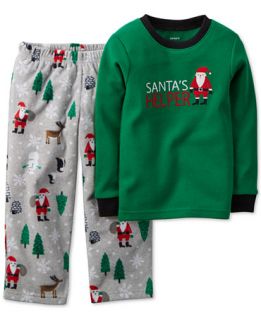 Carters Baby Boys 2 Piece Santa Top & Pajama Pants   Kids & Baby