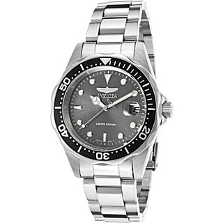 Invicta Watches Mens Pro Diver Ltd. Ed. Stainless Steel Watch