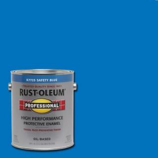 Rust Oleum Professional 1 gal. Safety Blue Gloss Protective Enamel (Case of 2) K7725402