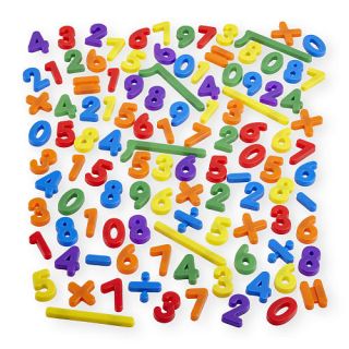 Imaginarium Magnetic Numbers and Signs Bucket   111 Piece    Toys R Us