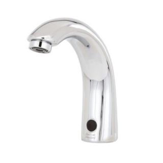 American Standard Selectronic Multi AC Powered Single Hole Touchless Bathroom Faucet with Cast Spout in Polished Chrome 6057.105.002