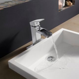 Pfister Kenzo Single Handle Single Hole Waterfall Faucet