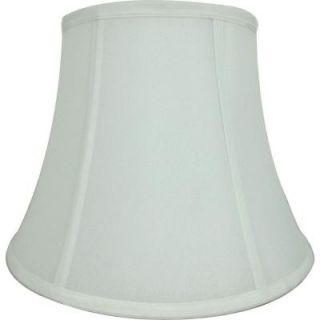 Hampton Bay Mix & Match White Round Bell Table Shade 15359
