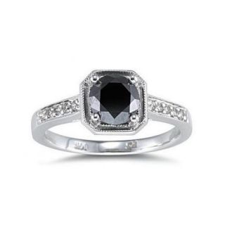 Szul Jewelry 14K White Gold Round Cut Diamond Ring