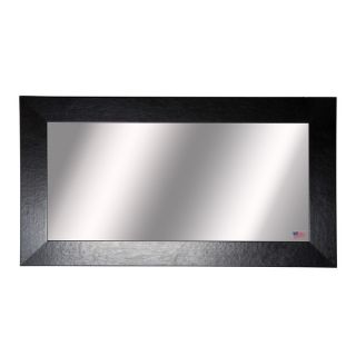 American Made Rayne Extra Large Solid Black Angle Mirror