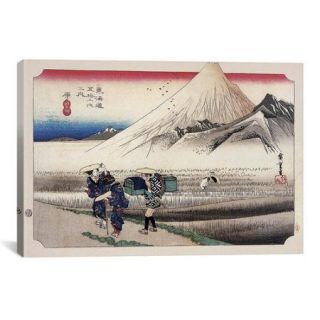 iCanvas 'Hara (Takaido)' by Utagawa Hiroshige Painting Print on Canvas