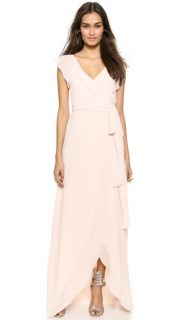 Joanna August Dorian Ruffle Sleeve Wrap Dress SAVE UP TO 30% Use Code MAINEVENT16