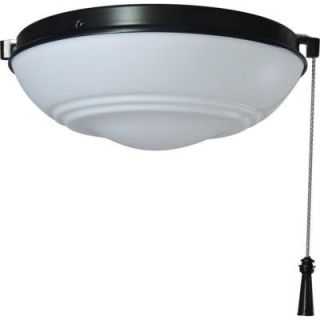 Hampton Bay Universal Ceiling Fan LED Light Kit with Shatter Resistant Bowl 64186