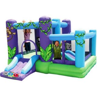 KidWise Zoo Park Bouncer with Ball Pit