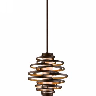 Corbett Lighting COR 113 42 Vertigo Bronze/Gold Leaf  Pendants Lighting