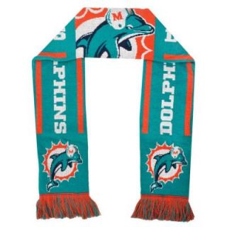 Forever Collectibles NFL Licensed Miami Dolphins Team Stripe Scarf 152519