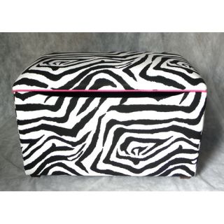 East Coast Seating Zebra Upholstered Blanket Chest by Rush Furniture