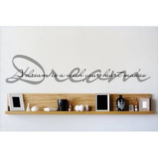 Design With Vinyl A Dream is a Wish Your Heart Makes Wall Decal