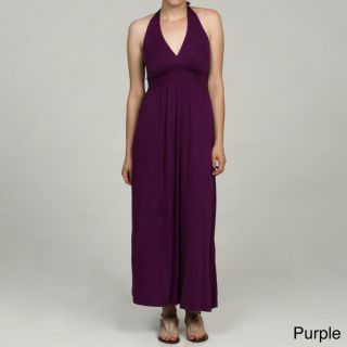 24/7 Comfort Apparel Womens Halter Maxi Dress   Shopping