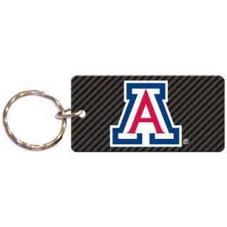 Arizona Wildcats Carbon Printed Acrylic Team Color Logo Keychain