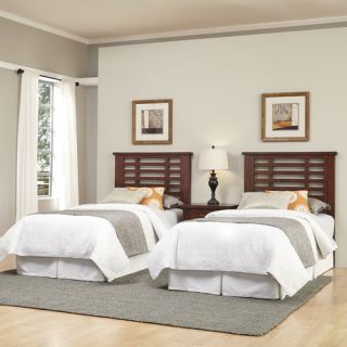 Cabin Creek Slat 3 Piece Bedroom Set by Home Styles