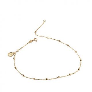 Michael Anthony Jewelry® 10K Yellow Gold Anklet with Virgin Mary Charm   8151398