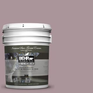 BEHR Premium Plus Ultra 5 gal. #ICC 64 Heirloom Quilt Semi Gloss Enamel Interior Paint 375405