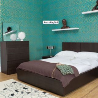 Temahome 9500.758 Aurora King Bed with Mattress Support
