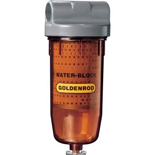 Goldenrod Water-Block Fuel Filter — 3/4in. Fittings, Model# 496-3/4  Water Block Fuel Filters