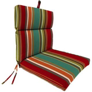 Jordan Manufacturing Outdoor Patio Replacement Chair Cushion, Westport Teal