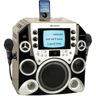 Emerson Karaoke PP650 Peak Power 650 Complete iPod Compatible CDG Karaoke System