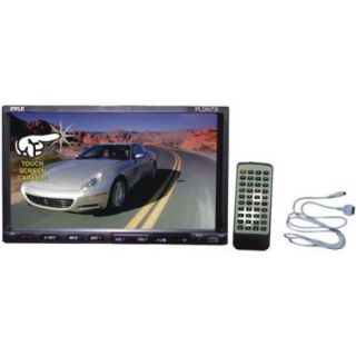 7'' Double DIN TFT Touch Screen DVD/VCD/CD//MP4/CD R/USB/SD MMC Card Slot/AM/FM/iPod Connector