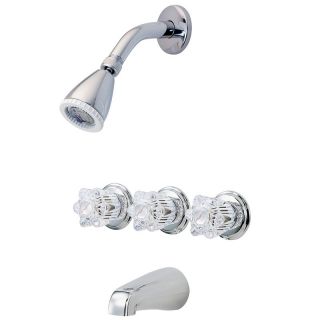 Pfister 001 1180 Polished Chrome Tub And Shower Faucet