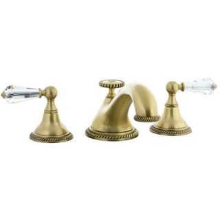 Cifial 255.640.509 Brunswick 3 Pieces Crystal Lever Handle Roman Tub Trim in French Bronze