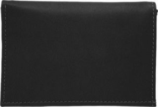 Piel Leather Large Tri Fold Wallet 2682   Black Leather    & Exchanges