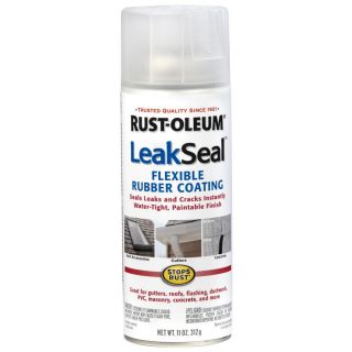 Rust Oleum Stops Rust Leakseal Clear Water Resistant Spray Paint (Actual Net Contents 12 oz)