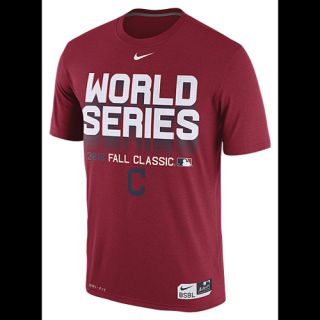 Nike MLB World Series Legend T Shirt   Mens   Clothing   Cleveland Indians   Red