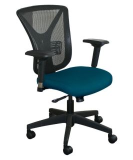 Fermata Executive Mesh Chair with Black Base   Desk Chairs