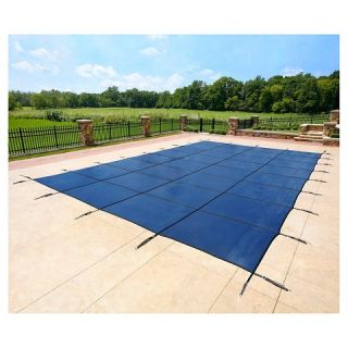 Blue Wave Rectangular In Ground Pool Safety Cover   Blue