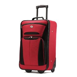 American Tourister Fieldbrook II 4pc Set (Red/Black)   Home   Luggage