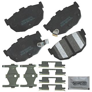 Carquest Wearever Platinum Professional Semi Metallic Brake Pads (4 Pad Set) PMD323AH