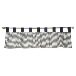 Trend Lab Perfectly Preppy Tap Top 56 Curtain Valance