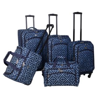 American Flyer Astor 5 piece Expandable Spinner Luggage Set   17566423