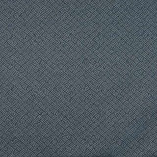 F766 Navy Blue Geometric Heavy Duty Stain Resistant Crypton Fabric By