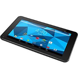 Ematic EGD172BU 8 GB Tablet 7 159 Multi touch Screen 800 x 480 Dual core 2 Core 1.10 GHz 512 MB Android 4.4 KitKat Blue