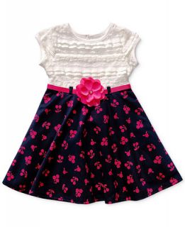Bloome Girls Plus Lace to Printed Dress   Kids & Baby
