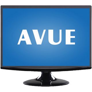 AVUE 18.5 LED LCD Widescreen CCTV Monitor (AVG19WBV 2D)