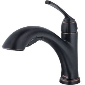 Price Pfister F 534 7CRY Cantara Tuscan Bronze  Pullout Spray Kitchen Faucets