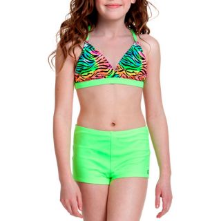 Op Girls Tiger Stripes 2 Piece Bikini Swimsuit